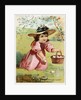 Easter Egg Rolling - White House Lawn Woolson Spice Company Trade Card by Anonymous