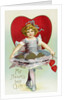 My Heart's Best Gift Valentine Postcard by Anonymous