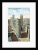 Bird's Eye View of Business Center of Atlanta, Ga. Postcard by Anonymous
