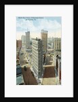 Bird's Eye View of Business Center of Atlanta, Ga. Postcard by Anonymous