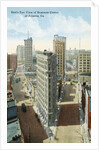 Bird's Eye View of Business Center of Atlanta, Ga. Postcard by Anonymous