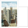 Bird's Eye View of Business Center of Atlanta, Ga. Postcard by Anonymous