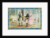 Washington and Lafayette at Mount Vernon Postcard by Anonymous