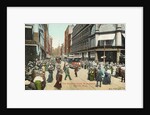 The Shopping Hour, Washington St. Postcard by Anonymous