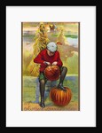 A Joyous Thanksgiving Postcard by Anonymous