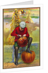 A Joyous Thanksgiving Postcard by Anonymous