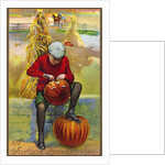 A Joyous Thanksgiving Postcard by Anonymous