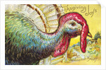 Thanksgiving Joys: An American Beauty Postcard by Anonymous
