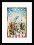 The First Fourth of July Postcard by Anonymous