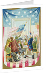 The First Fourth of July Postcard by Anonymous