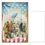 The First Fourth of July Postcard by Anonymous