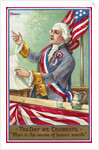 The Day We Celebrate: When in the Course of Human Events Postcard by Anonymous
