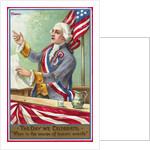 The Day We Celebrate: When in the Course of Human Events Postcard by Anonymous