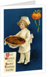 Best Wishes for a Happy Thanksgiving Postcard by Anonymous