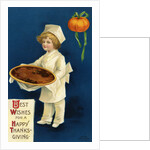 Best Wishes for a Happy Thanksgiving Postcard by Anonymous