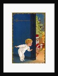 The Night Before Christmas Postcard by Anonymous