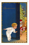 The Night Before Christmas Postcard by Anonymous