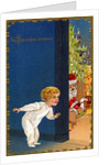 The Night Before Christmas Postcard by Anonymous