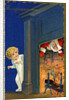 The Night Before Christmas Postcard with Santa by Anonymous