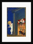 The Night Before Christmas Postcard with Santa by Anonymous