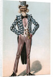 Postcard of Uncle Sam by Anonymous