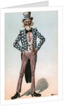 Postcard of Uncle Sam by Anonymous