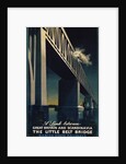 The Little Belt Bridge Poster by Aage Rasmussen