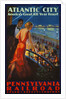 Atlantic City Pennsylvania Railroad Poster by Anonymous