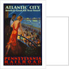 Atlantic City Pennsylvania Railroad Poster by Anonymous