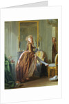 An Elegant Woman Dresses by Michel Garnier