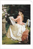 The Artist in the Garden by Gustave Jean Jacquet