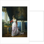 Watering Flowers by Auguste Toulmouche