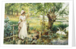 A Reverie by the River by Alfred Augustus Glendening II