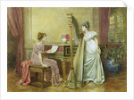 The Rehearsal by George Goodwin Kilburne