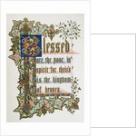 Blessed Are the Poor by Charles Rolt