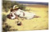 Playing with Mother by William Kay Blacklock
