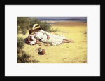 Playing with Mother by William Kay Blacklock