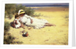 Playing with Mother by William Kay Blacklock