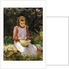 Shelling Peas by William Banks Fortescue