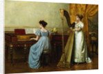 The Duet by George Goodwin Kilburne