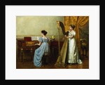 The Duet by George Goodwin Kilburne