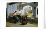 Making Apple Pie by Gustave Auguste Hessl
