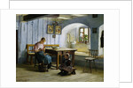 Making Apple Pie by Gustave Auguste Hessl