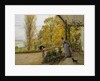 Waiting on the Verandah by Marie Francois Firmin Girard