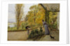 Waiting on the Verandah by Marie Francois Firmin Girard