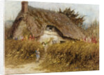 At the Cottage Gate by Helen Allingham