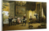 The Brass Band by Cesare Felix Georges Dell'Acqua