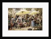 Toulon Market, France by Myles Birket Foster