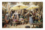 Toulon Market, France by Myles Birket Foster