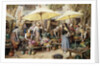 Toulon Market, France by Myles Birket Foster